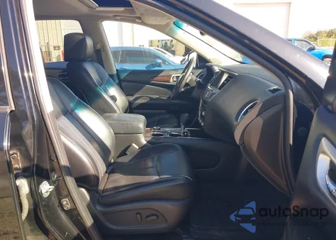 2015 Nissan Pathfinder Platinum из США, поврежденный, VIN 5N1AR2MM7FC687998